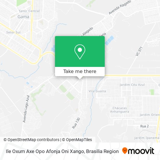 Ile Oxum Axe Opo Afonja Oni Xango map