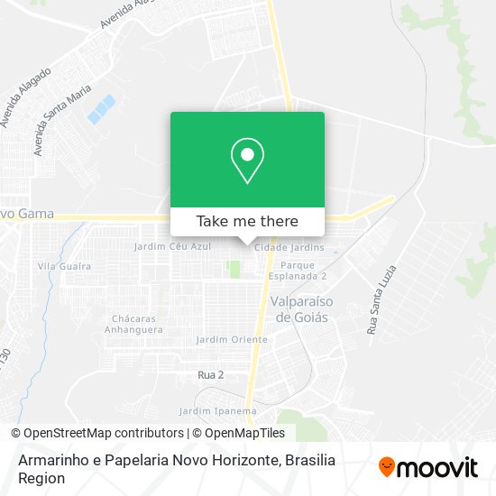 Armarinho e Papelaria Novo Horizonte map