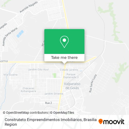 Construteto Empreendimentos Imobiliários map