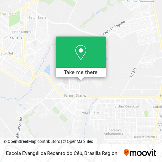 Escola Evangélica Recanto do Céu map