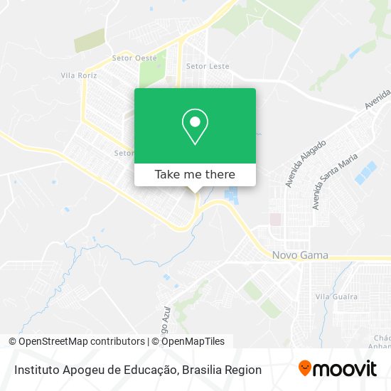 Instituto Apogeu de Educação map