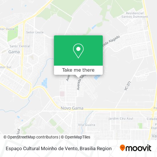 Espaço Cultural Moinho de Vento map