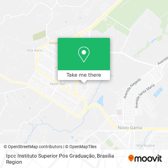 Ipcc Instituto Superior Pós Graduação map