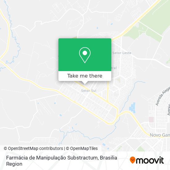 Farmácia de Manipulação Substractum map