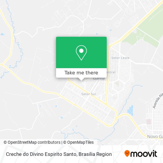 Creche do Divino Espirito Santo map