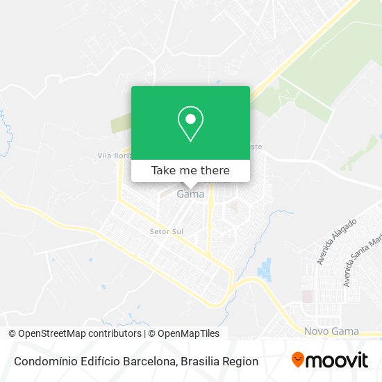 Condomínio Edifício Barcelona map