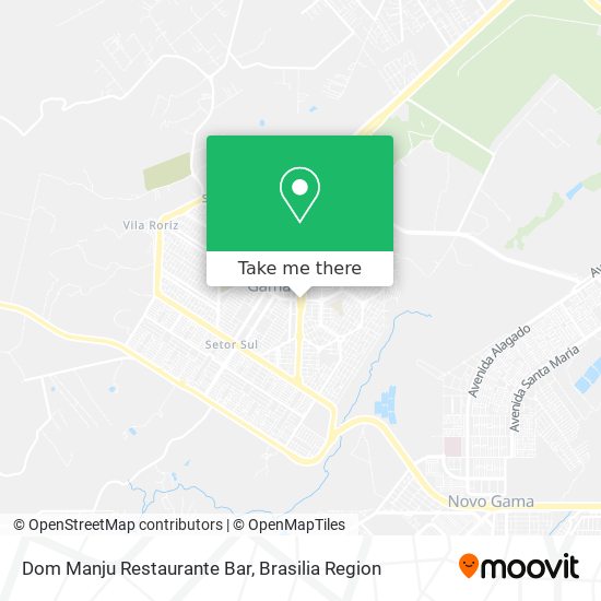 Dom Manju Restaurante Bar map