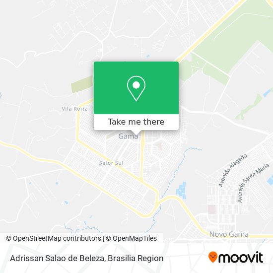 Adrissan Salao de Beleza map