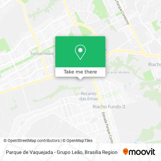 Parque de Vaquejada - Grupo Leão map