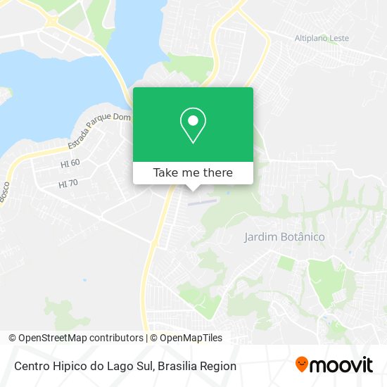 Centro Hipico do Lago Sul map