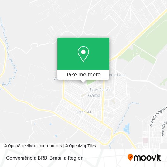 Conveniência BRB map