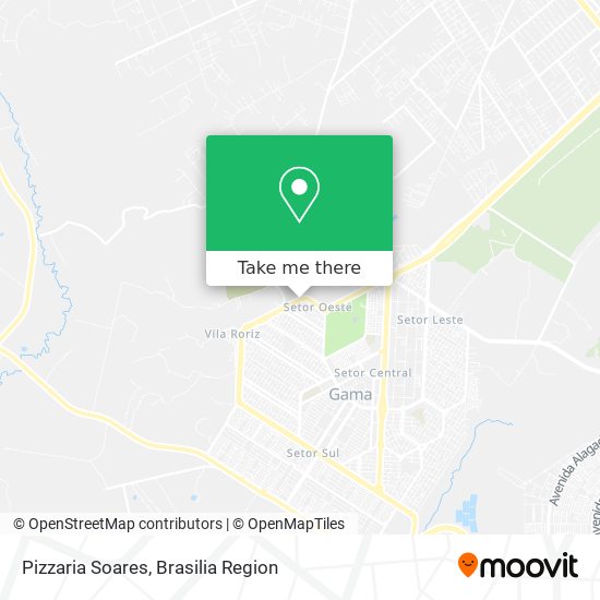 Pizzaria Soares map