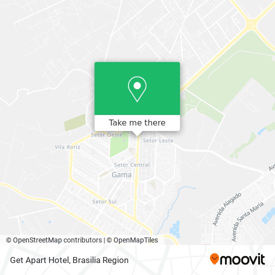 Get Apart Hotel map