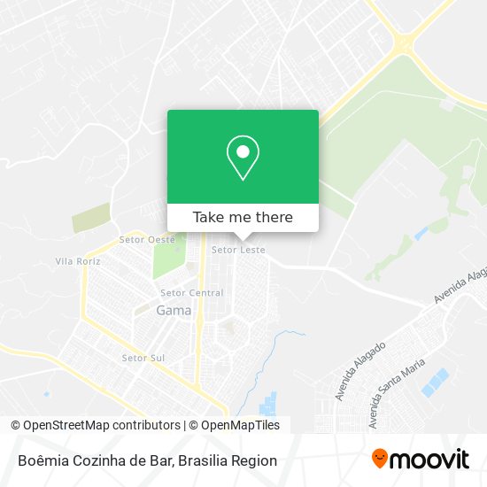 Boêmia Cozinha de Bar map