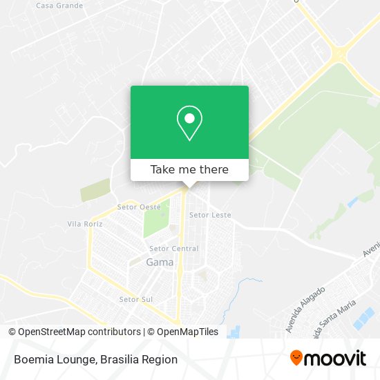 Boemia Lounge map