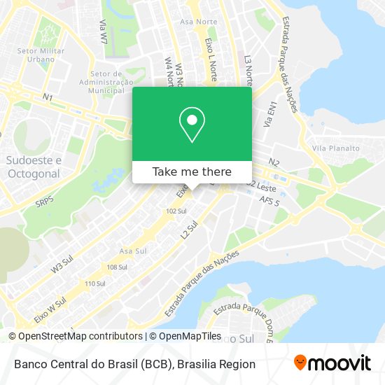 Banco Central do Brasil (BCB) map