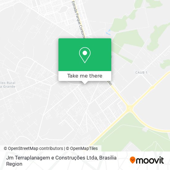 Jm Terraplanagem e Construções Ltda map