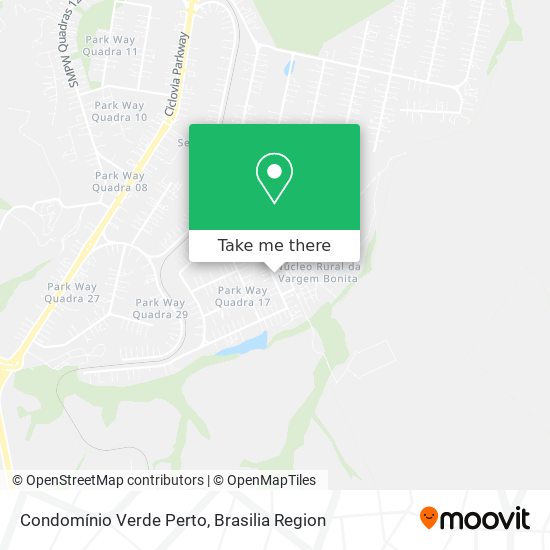 Condomínio Verde Perto map