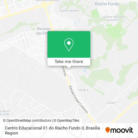 Centro Educacional 01 do Riacho Fundo II map
