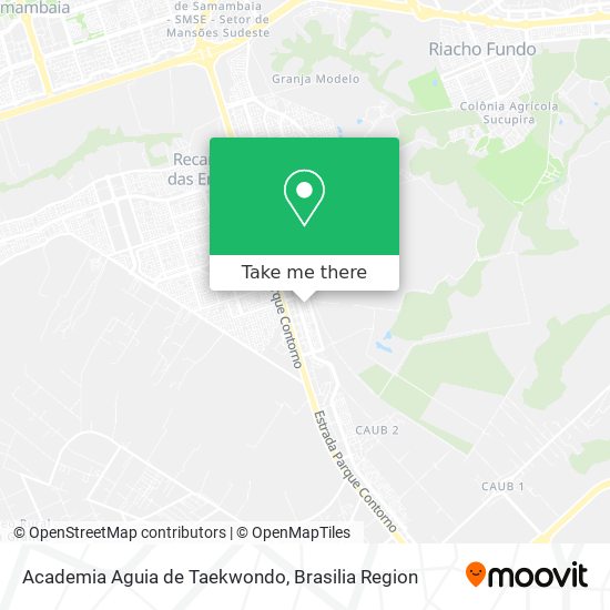 Academia Aguia de Taekwondo map