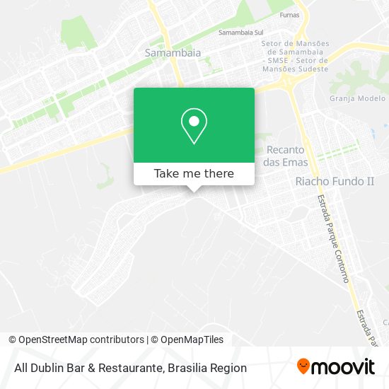 All Dublin Bar & Restaurante map
