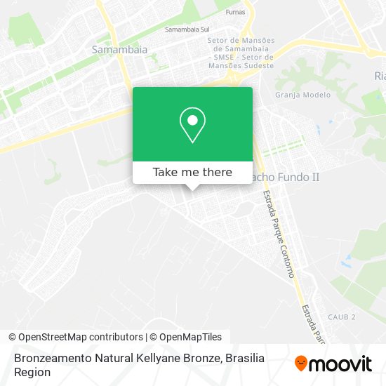 Mapa Bronzeamento Natural Kellyane Bronze