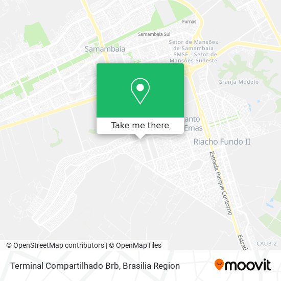 Terminal Compartilhado Brb map