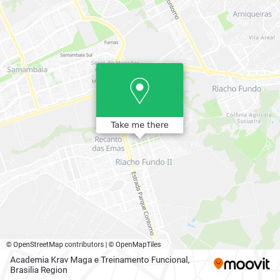 Academia Krav Maga e Treinamento Funcional map