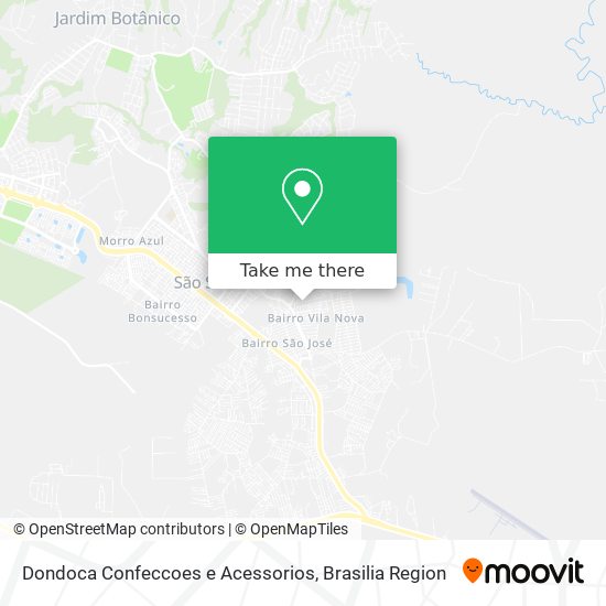 Dondoca Confeccoes e Acessorios map