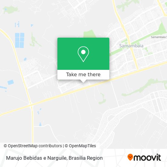 Marujo Bebidas e Narguile map