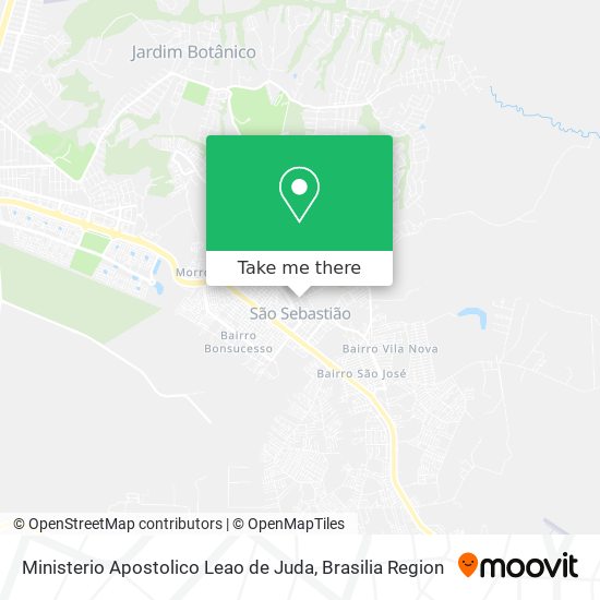 Ministerio Apostolico Leao de Juda map
