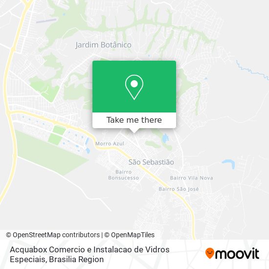 Acquabox Comercio e Instalacao de Vidros Especiais map