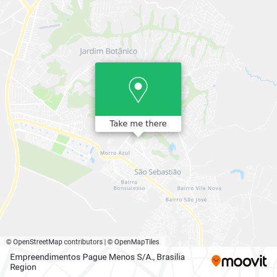 Empreendimentos Pague Menos S / A. map