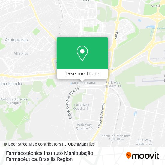 Farmacotécnica Instituto Manipulação Farmacêutica map