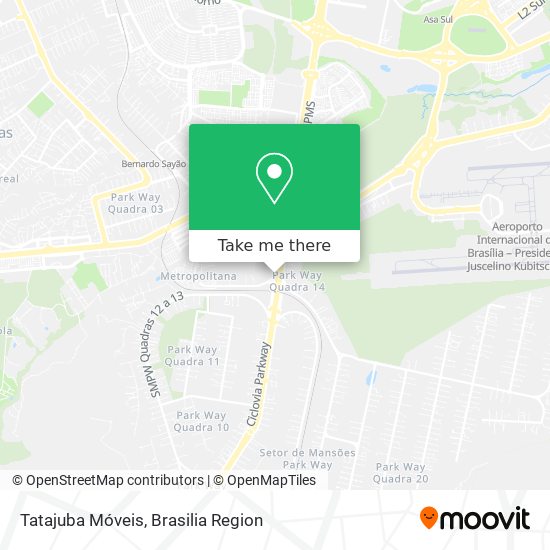 Tatajuba Móveis map