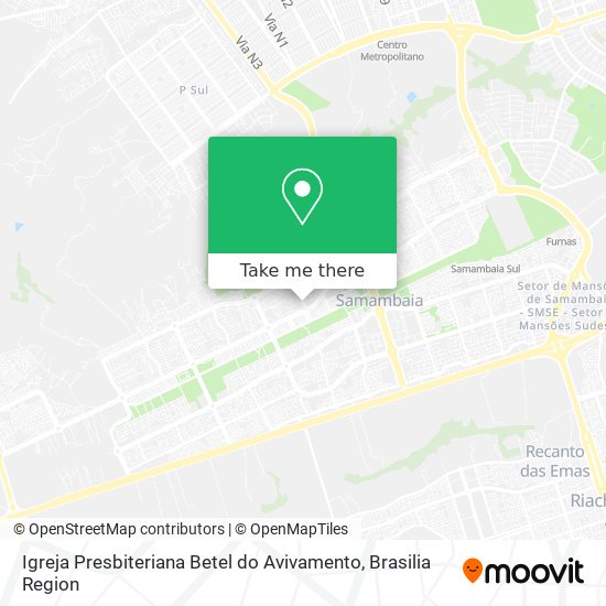 Igreja Presbiteriana Betel do Avivamento map