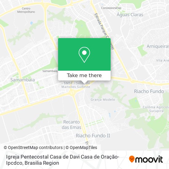Igreja Pentecostal Casa de Davi Casa de Oração-Ipcdco map