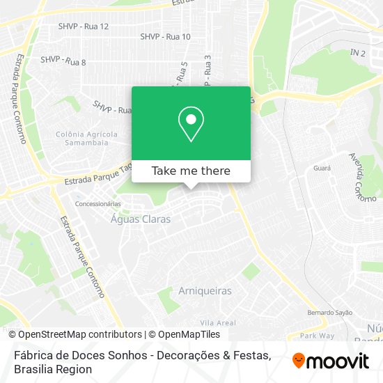 Fábrica de Doces Sonhos - Decorações & Festas map