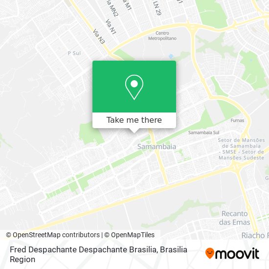 Fred Despachante Despachante Brasilia map