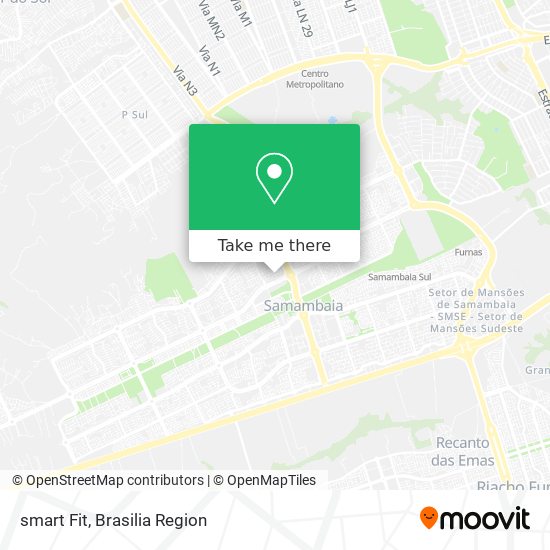 smart Fit map