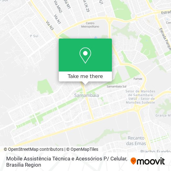 Mobile Assistência Técnica e Acessórios P/ Celular map