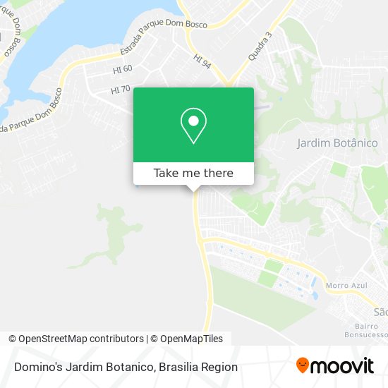Domino's Jardim Botanico map