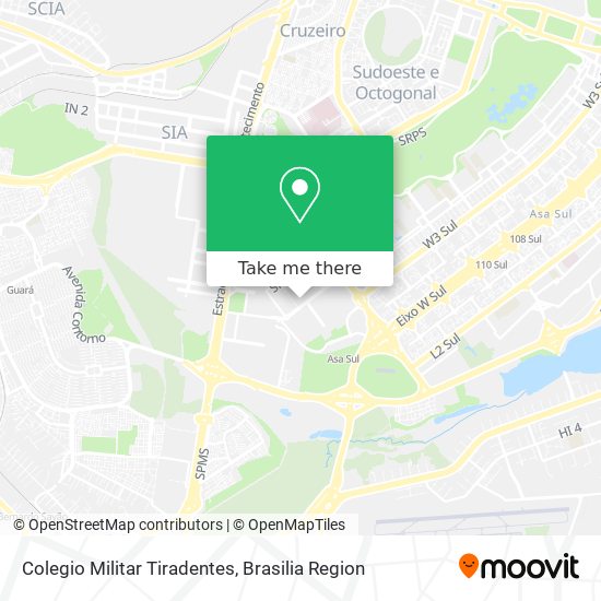 Colegio Militar Tiradentes map