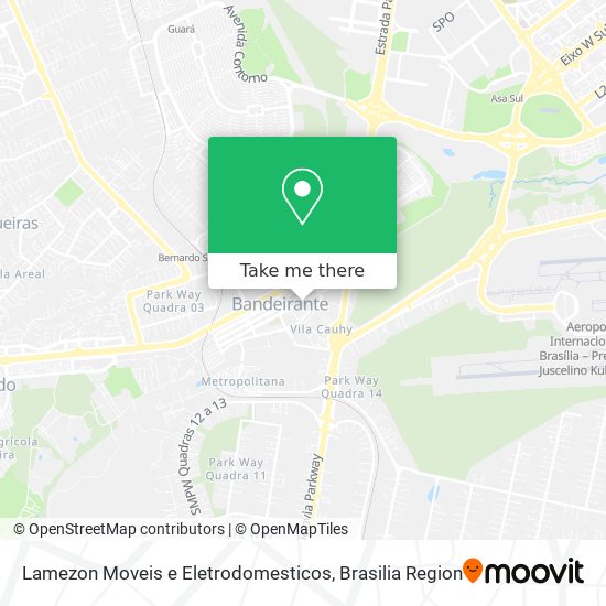 Lamezon Moveis e Eletrodomesticos map