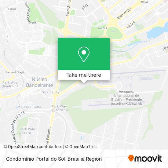 Condomínio Portal do Sol map