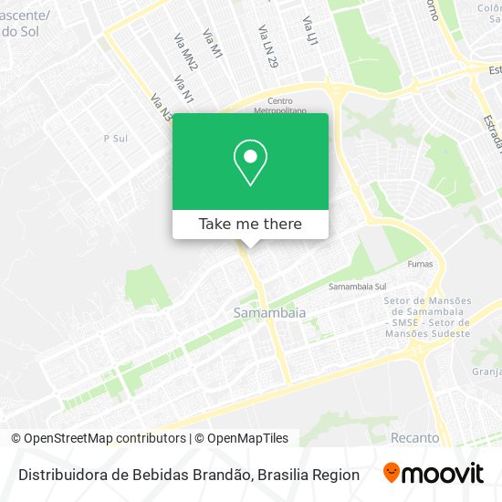 Distribuidora de Bebidas Brandão map