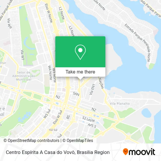 Centro Espírita A Casa do Vovô map