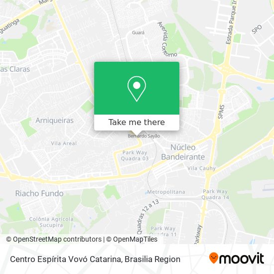 Centro Espírita Vovó Catarina map