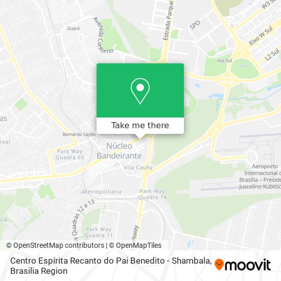 Centro Espírita Recanto do Pai Benedito - Shambala map