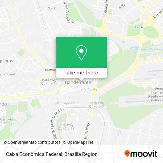 Caixa Econômica Federal map